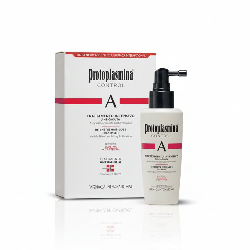 Farmaca Protoplasmina Control Trattamento Intensivo Anticaduta 125ml - flacone spray professionale per contrastare la caduta dei capelli
