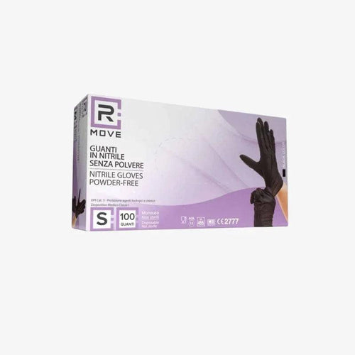 RMove Guanti Monouso in Nitrile Senza Polvere 100 Pezzi - Planethair