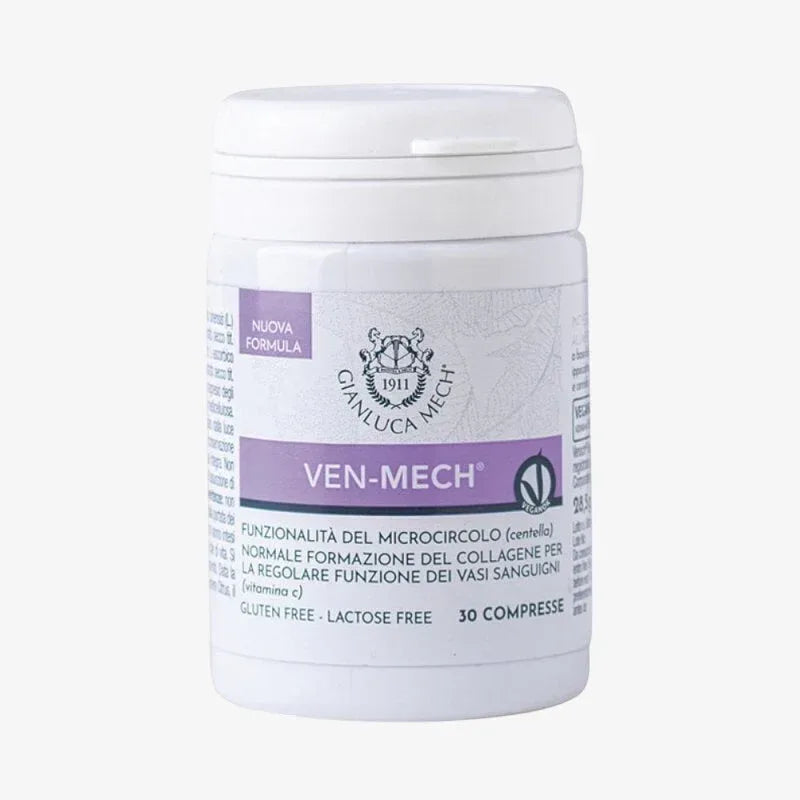 Gianluca Mech Supplements for Veins and Circulation Ven-Mech 30 Tablets