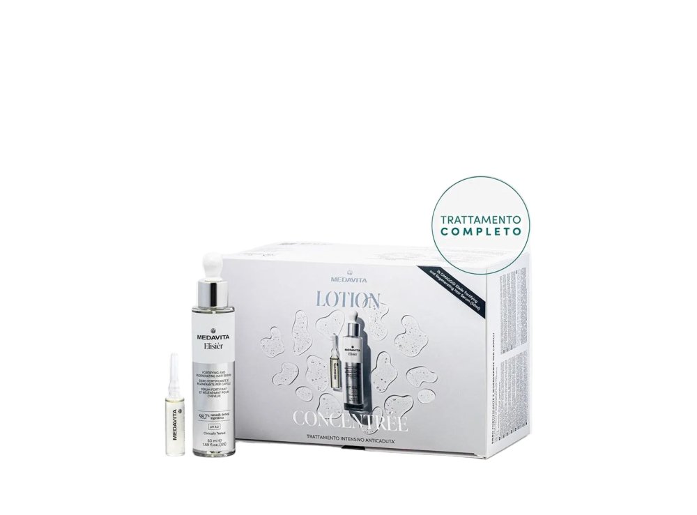 Medavita Lotion Concentrée Homme cofanetto Special Edition Trattamanto in fiale 13x6ml e Elisier 50ml - 8058956947223