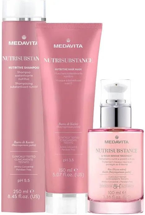 Medavita Nutrisubstance cofanetto regalo trattamento capelli nutriente - 8058956948060