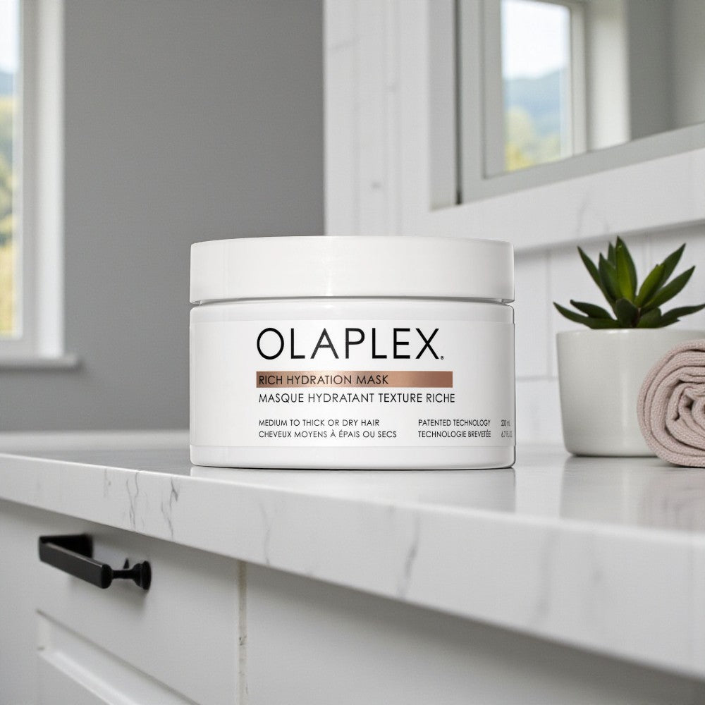 Olaplex Rich Hydration Mask per capelli secchi da medi a grossi effetto idratante e anticrespo