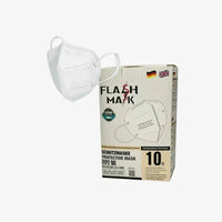 Flash Mask Máscara protetora preta FFP2 10 peças