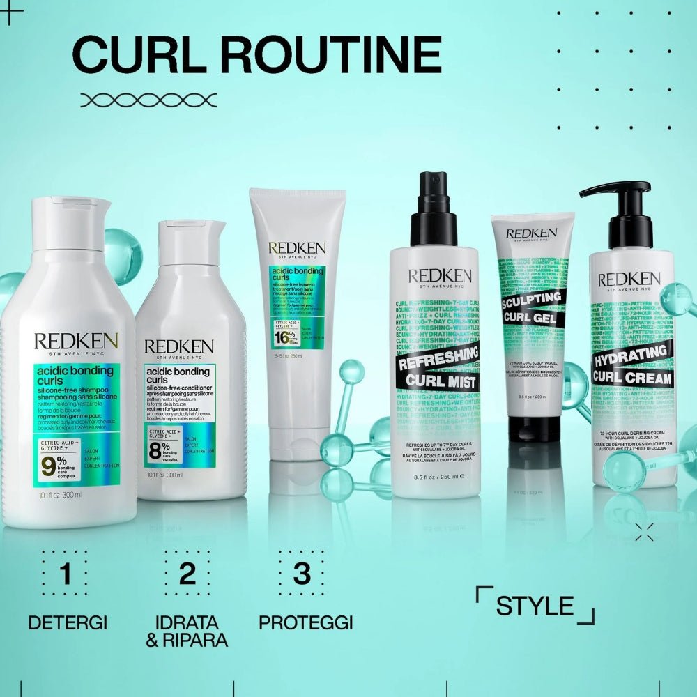 Redken Acidic Bonding Curls Kit Completo capelli ricci - Planethair 