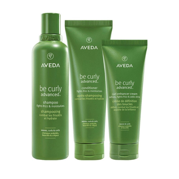 Aveda Be Curly Trio Shampoo Balsamo e Crema - Planethair 