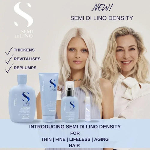 Alfaparf Semi di Lino Density Kit completo capelli assottigliati e maturi - Planethair