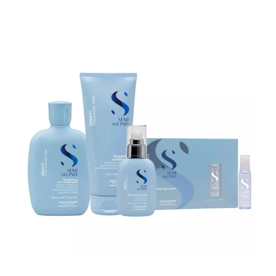 Alfaparf Semi di Lino Density Kit completo capelli assottigliati e maturi - Planethair 