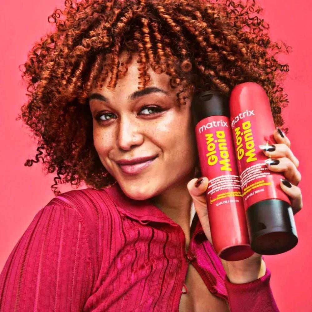 Glow Mania Kit Shampoo e Conditioner Matrix capelli colorati - Planethair
