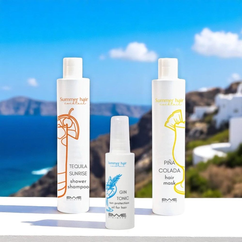 Emmediciotto Summer Hair cocktail kit trio