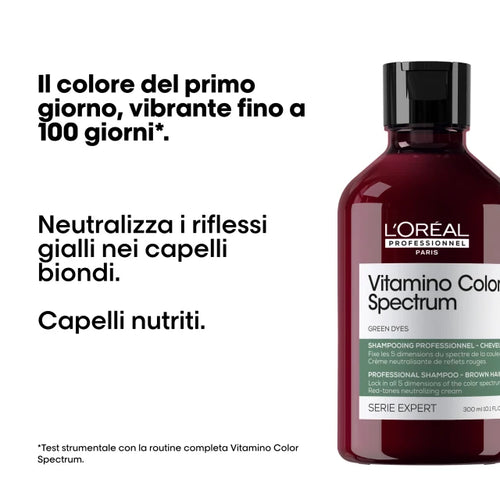 L'Oréal Professionnel Vitamino Color Spectrum Shampoo Verde 300ml