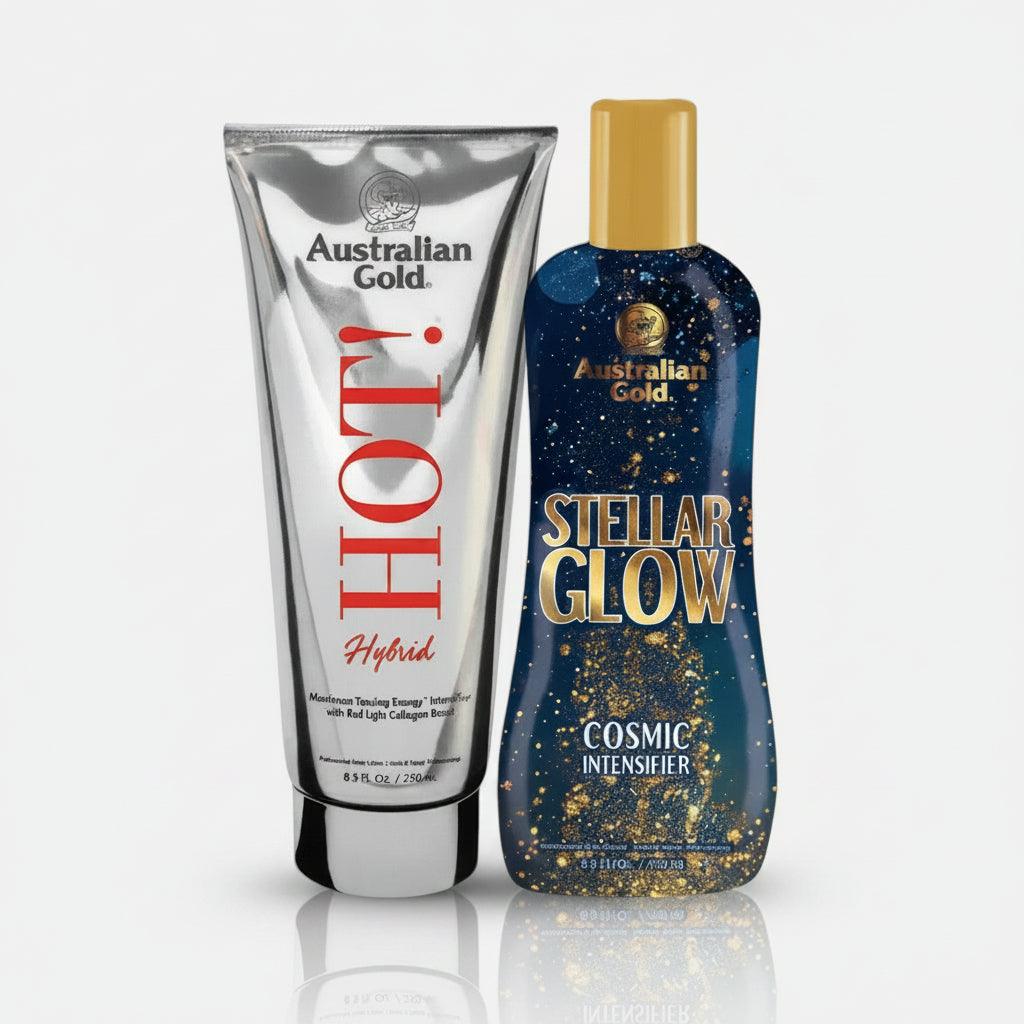 Australian Gold Colore Naturale Kit – Stellar Glow e HOT!