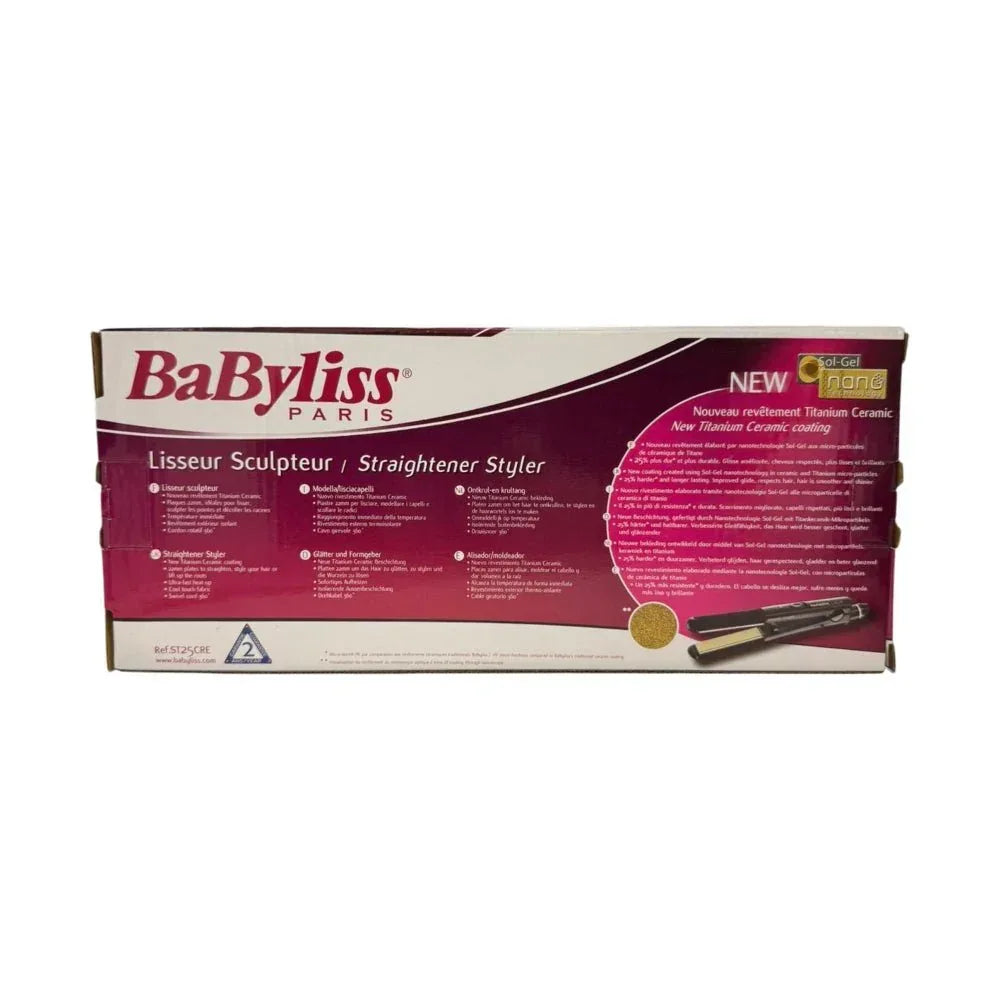 Babyliss Lisseur Sculpteur Piastra per capelli lisciante