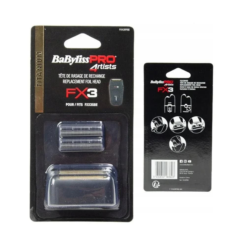Babyliss Pro 4Artists Testina di Ricambio Foil per FX3 Rasoio FXX3SBE - Planethair