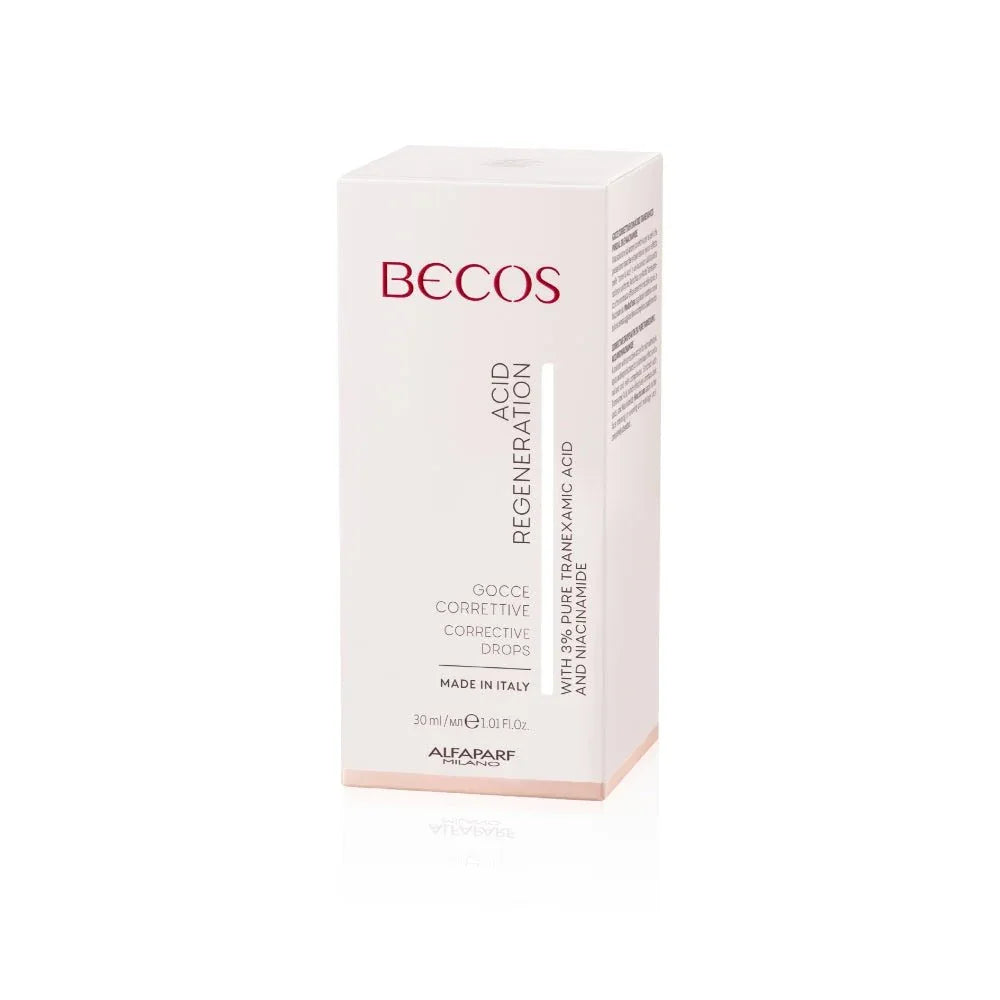 Becos Acid Regeneration gocce correttive antimacchia 30ml - Planethair