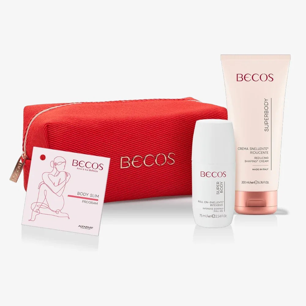Becos Body Slim Program Kit Snellente Roll On + Crema