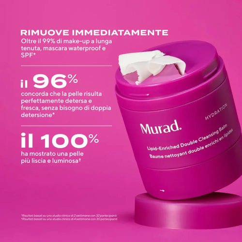 Benefici di Lipid-Enriched double cleansing balm - burro detergente viso 50g
