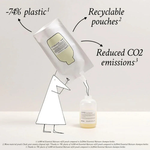 Davines Love Curl Shampoo Refill capelli ricci 500ml - Planethair