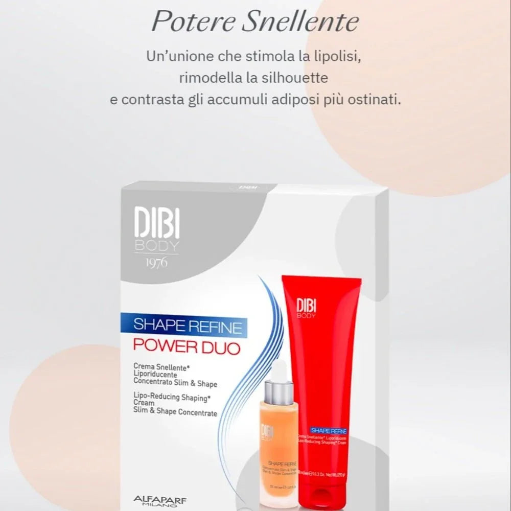 Dibi Milano Shape refine Power Duo Kit Corpo Snellente - Planethair