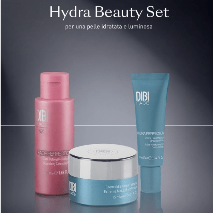 Dibi Milano Hydra Beauty Set Idratazione Viso  in edizione limitata Born to Travel