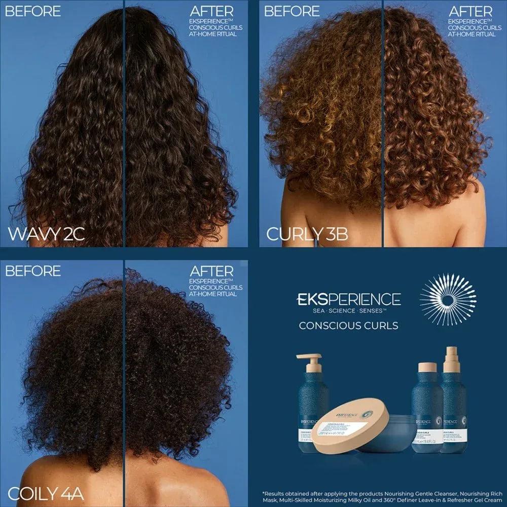 Eksperience Conscious Curls Latte in Olio Idratante Multi-Funzione Revlon Professional 200ml - Planethair