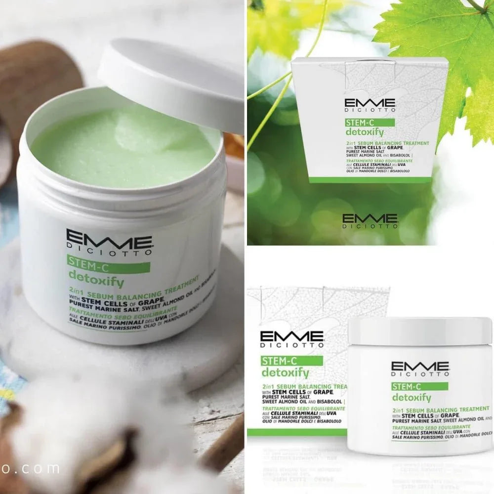 Emmediciotto STEM-C Detoxify 2in1 Sebum Balancing Treatment 200ml - Planethair