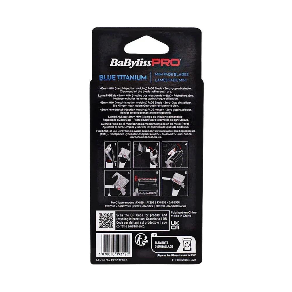 Babyliss Pro Testina MIM Titanium Blue Fade per FXone - Planethair