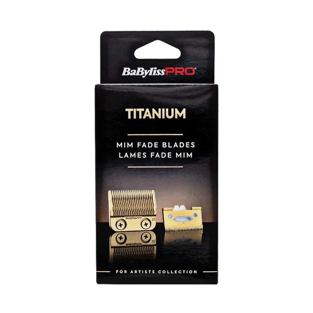 Babyliss Pro Testina MIM Titanium Gold Fade per FXone - Planethair