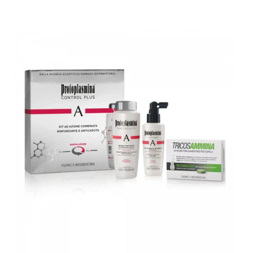 Farmaca Protoplasmina Kit Control Plus Trattamento Intensivo Anticaduta Farmaca International