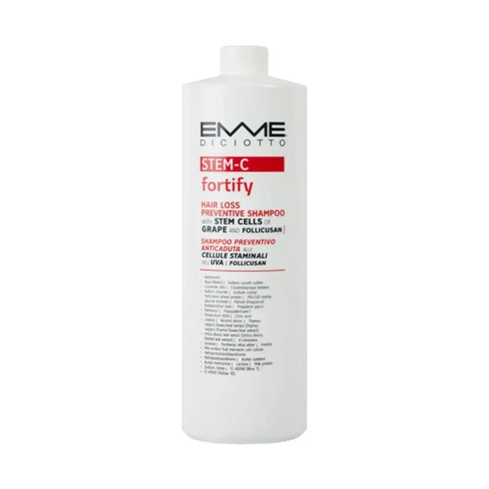 Fortify Hair Loss Preventive Shampoo STEM-C Emmediciotto anticaduta - Planethair
