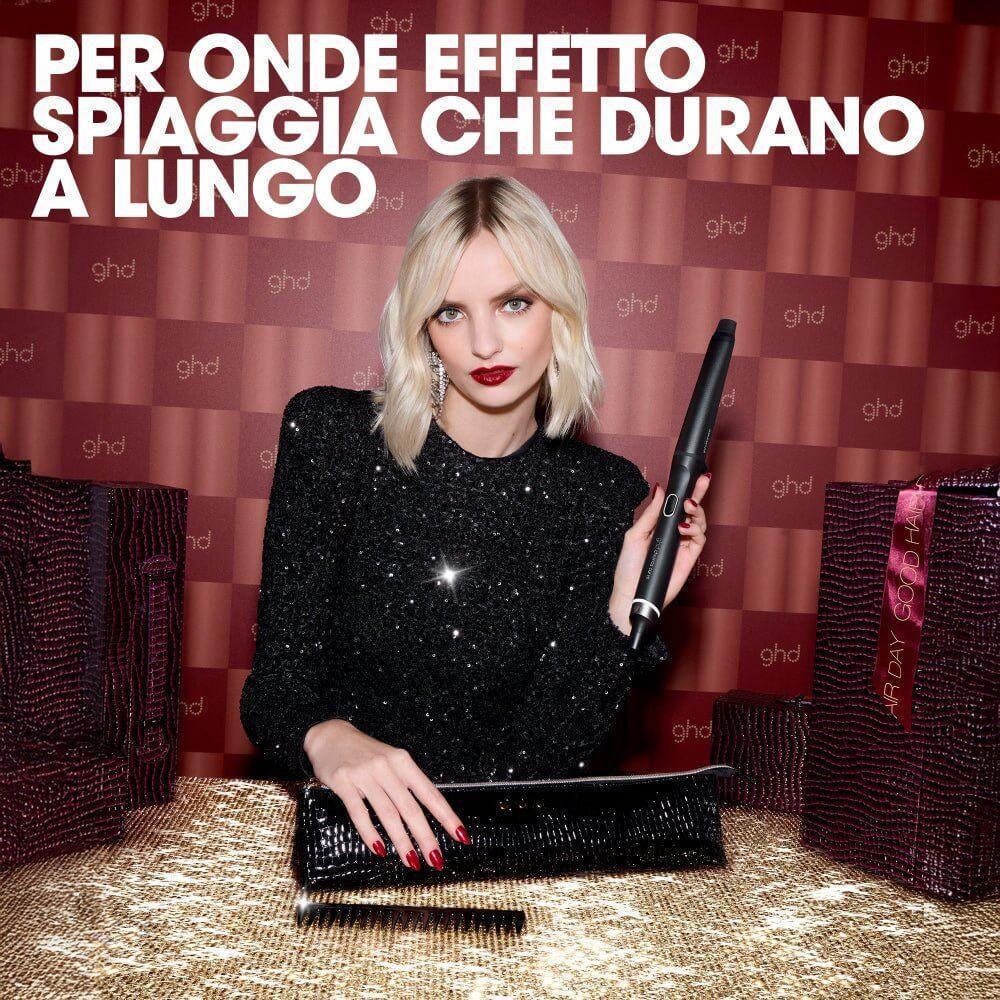 GHD Chronos Curve Conical 28-23mm - set regalo ferro e pettine - Planethair