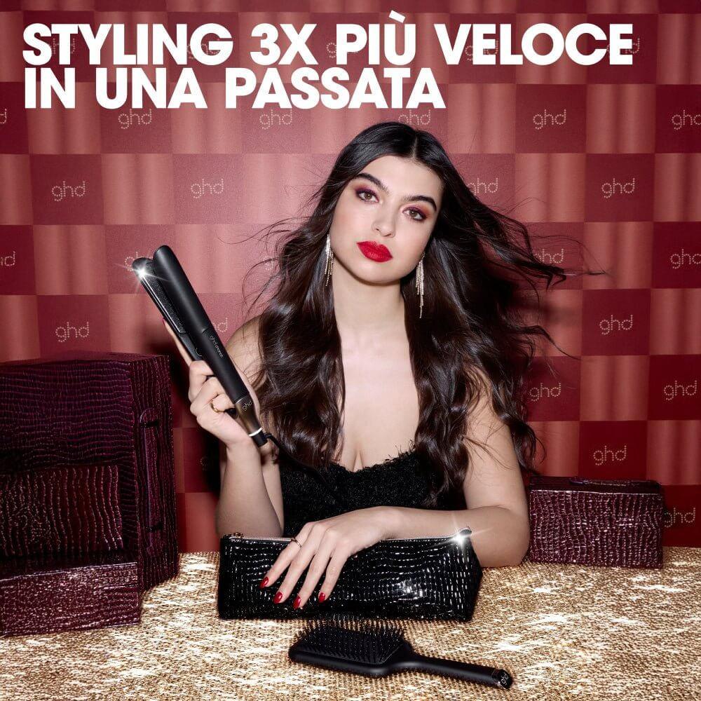 GHD Chronos Styler + Paddle Brush - set regalo piastra e spazzola - Planethair