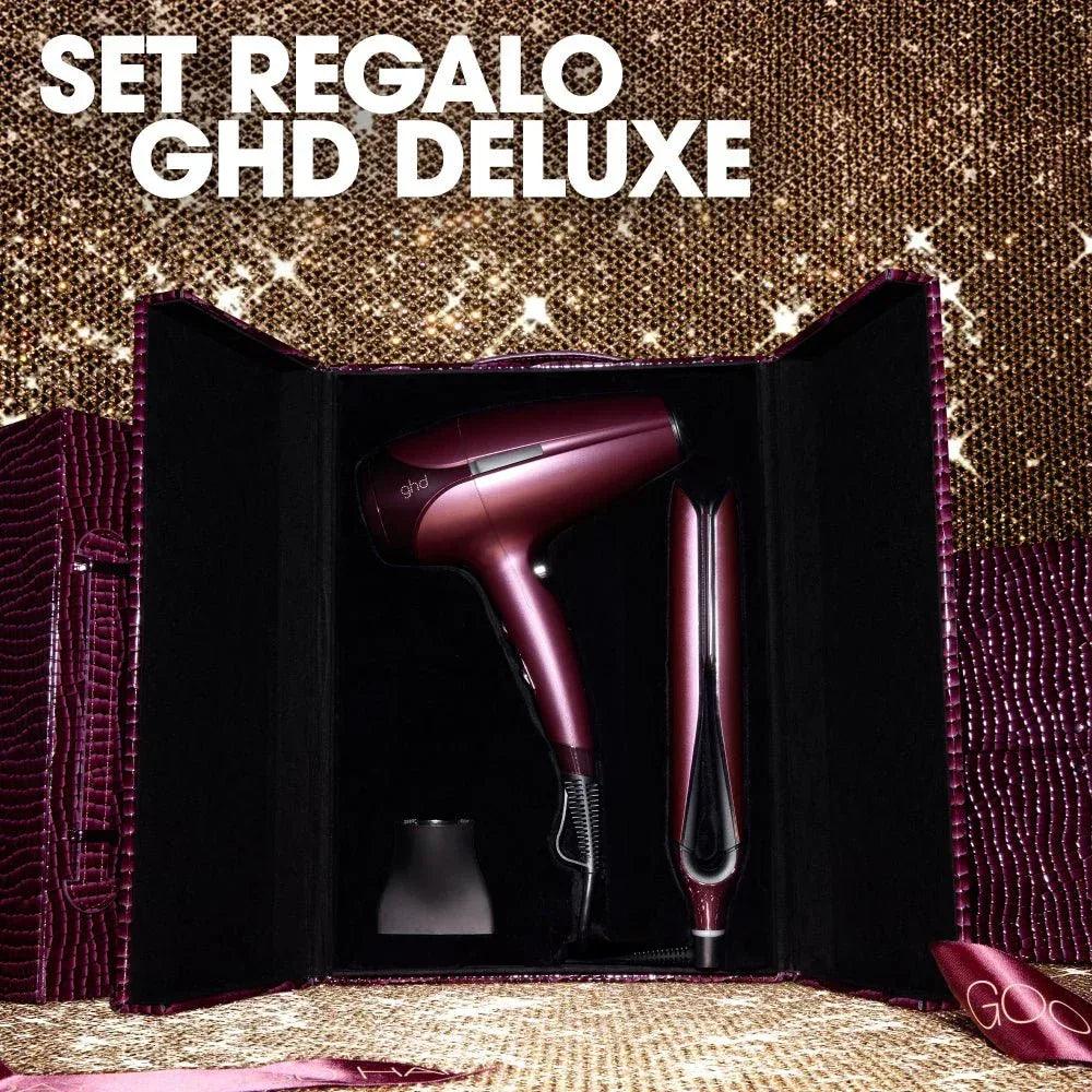 GHD Deluxe Set Cherry Chic - Piastra e Phon professionali limited edition - Planethair