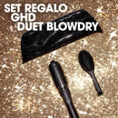 GHD Duet Blowdry + Oval Dressing Brush - set regalo spazzola asciugacapelli e spazzola - Planethair