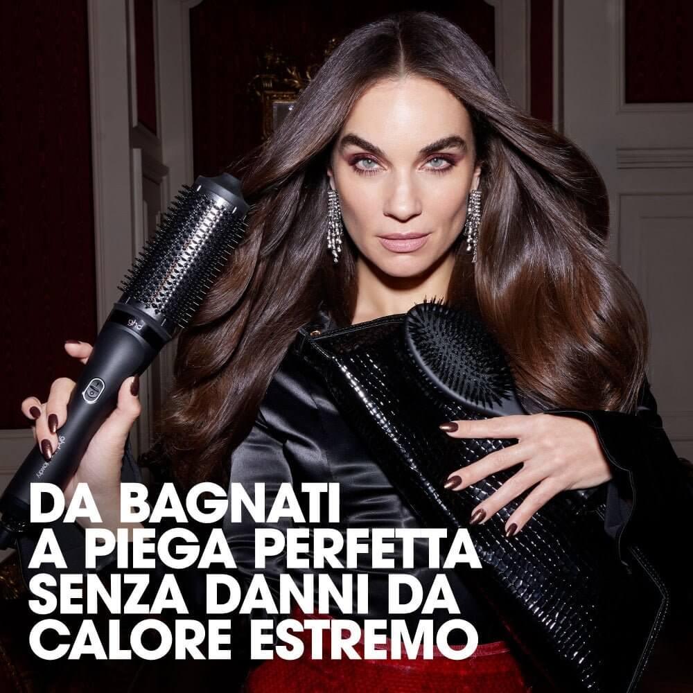 GHD Duet Blowdry + Oval Dressing Brush - set regalo spazzola asciugacapelli e spazzola - Planethair