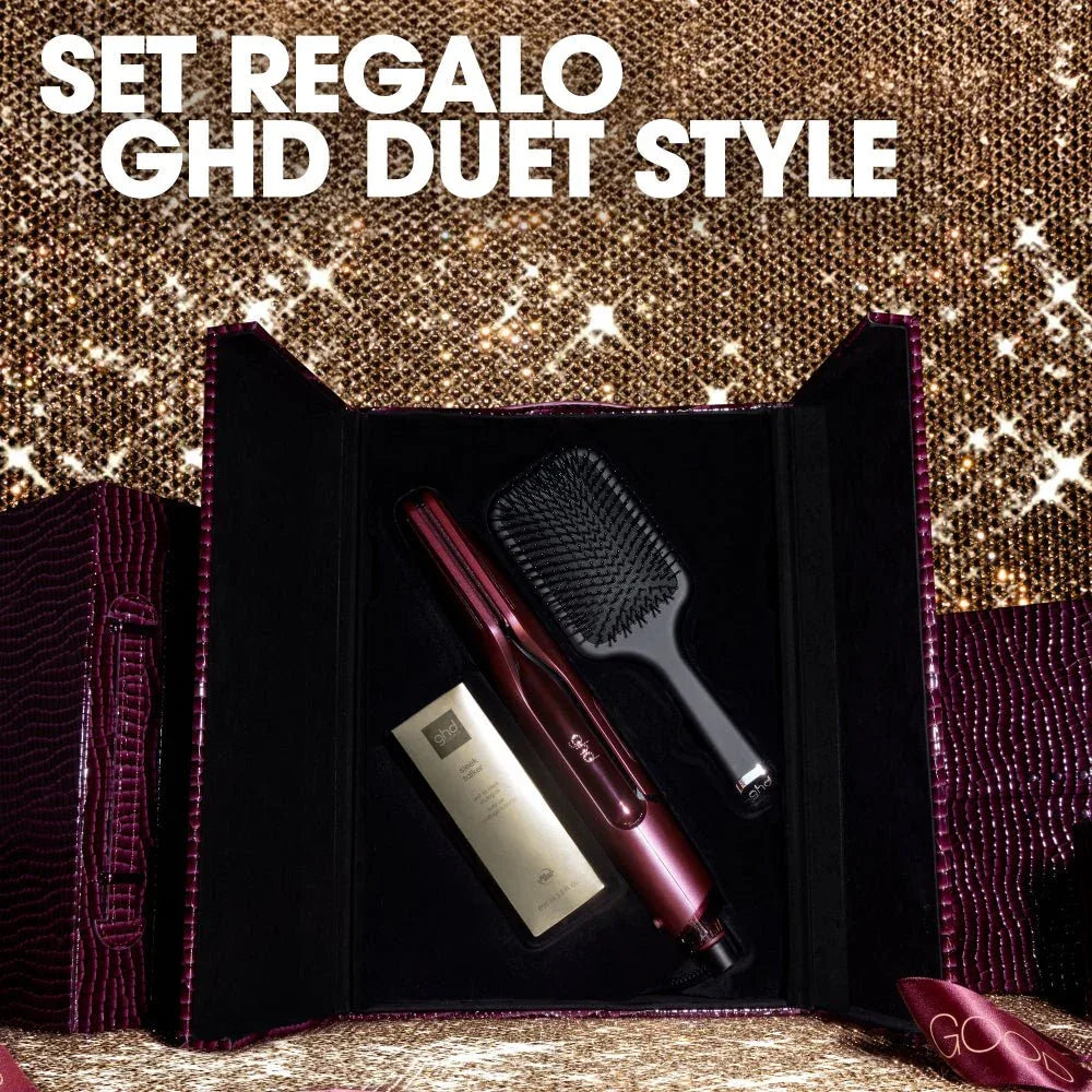 GHD Duet Style Cherry Chic - Piastra asciugacapelli professionale limited edition - Planethair