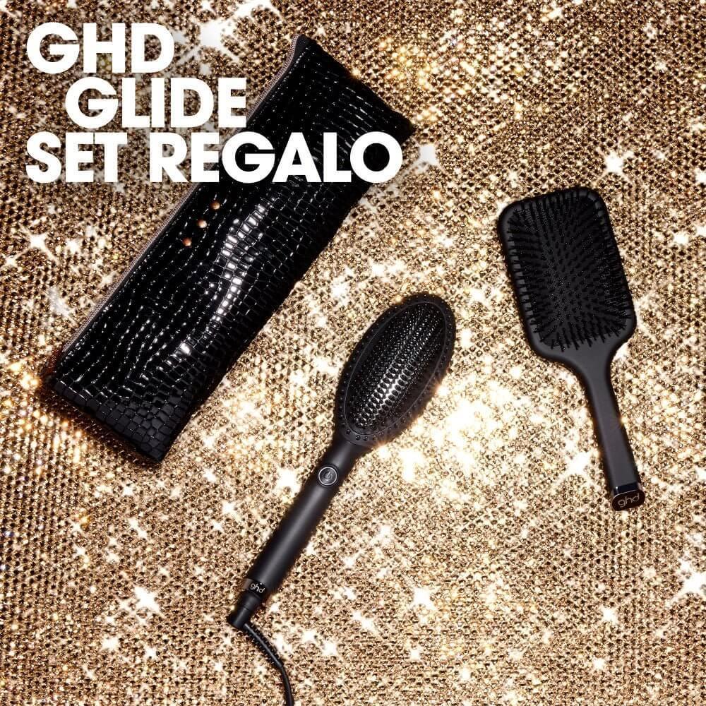 GHD Glide Hot Brush + Paddle Brush - set regalo spazzola lisciante e spazzola Ghd