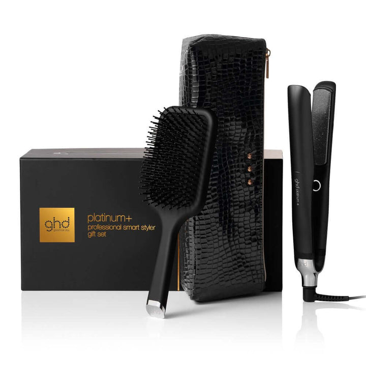 GHD Platinum+ Styler + Paddle Brush - set regalo piastra e spazzola Ghd