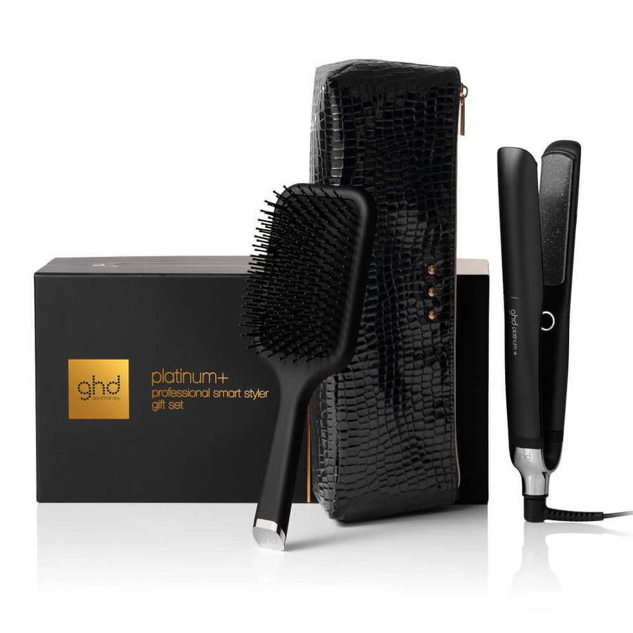 GHD Platinum+ Styler + Paddle Brush - set regalo piastra e spazzola Ghd