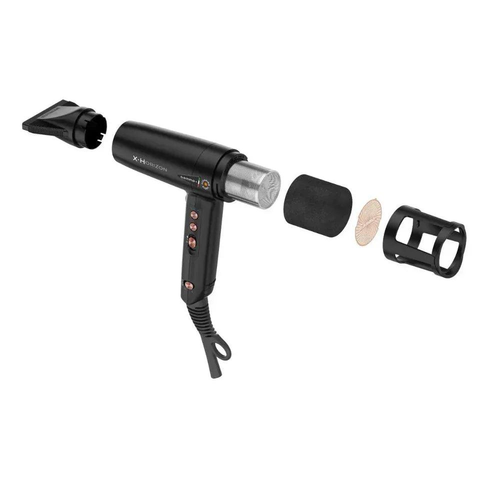 Gammapiu X Horizon Phon Professionale Nero - Planethair