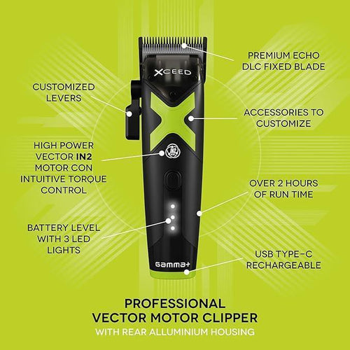 Gammapiu Xceed Clipper tagliacapelli professionale - Planethair