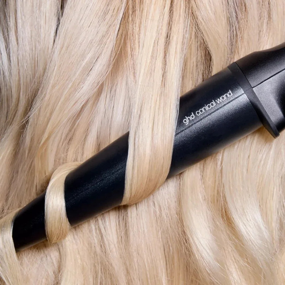 Ghd Chronos Curve Conical Wand ferro per beach waves - Planethair