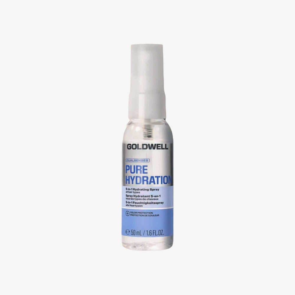 Goldwell Pure Hydration spray leave-in texture leggera applicazione su lunghezze e punte