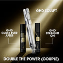 Routine GHD Sculpt bianca per lo styling dei capelli