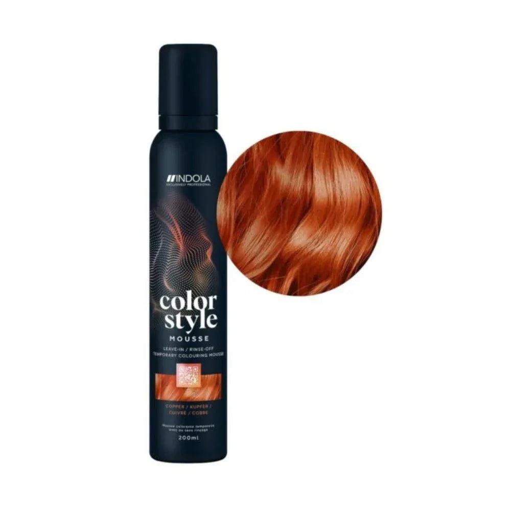 Indola Color Style Mousse colorante 200ml - Planethair