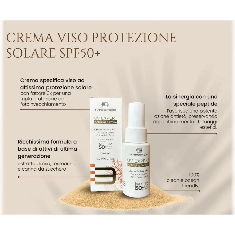 Integree Crema Solare Viso SPF50+ 50ml - Planethair