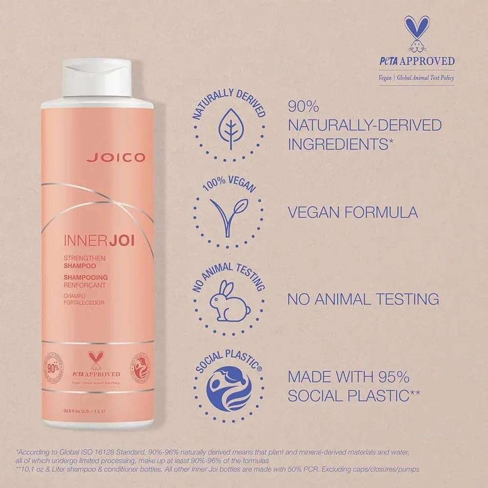 Joico InnerJoi Strengthen Shampoo capelli danneggiati - Planethair