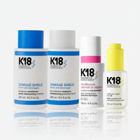 K18 Damage Shield Repair & Protect Kit – Shampoo, Conditioner, Heatbounce, and Hair Oil