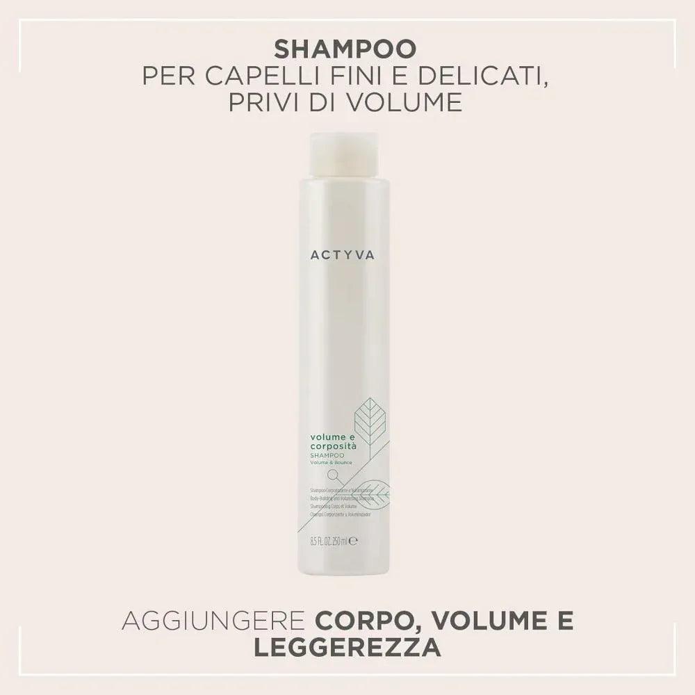 Kemon Actyva Volume e Corposità Shampoo capelli fini - Planethair