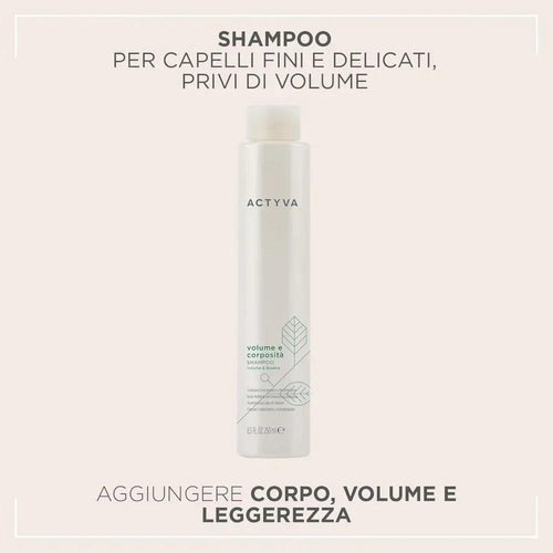 Kemon Actyva Volume e Corposità Shampoo capelli fini - Planethair