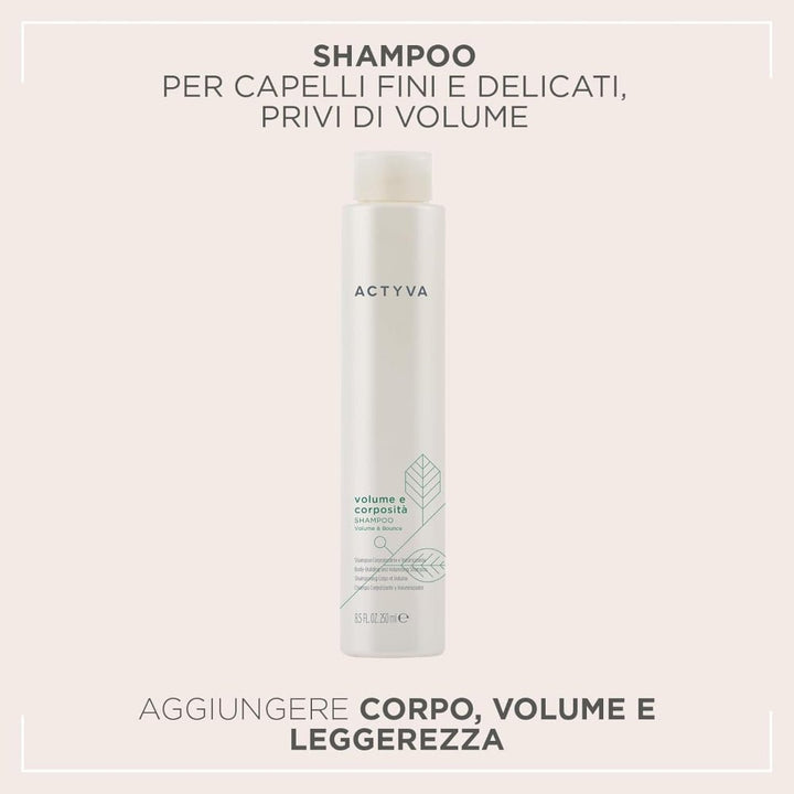 Kemon Actyva Volume e Corposità Shampoo capelli fini Kemon